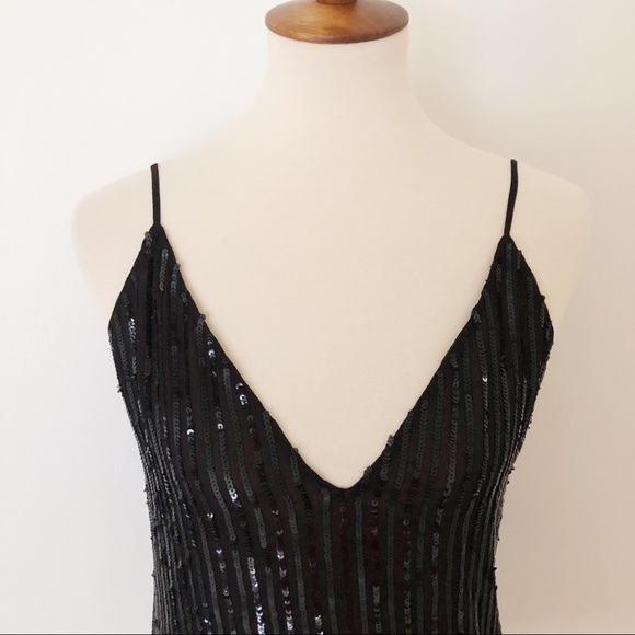 L'Agence Gabriella Sequin Camisole Tank Top Sz S - Picture 5 of 8